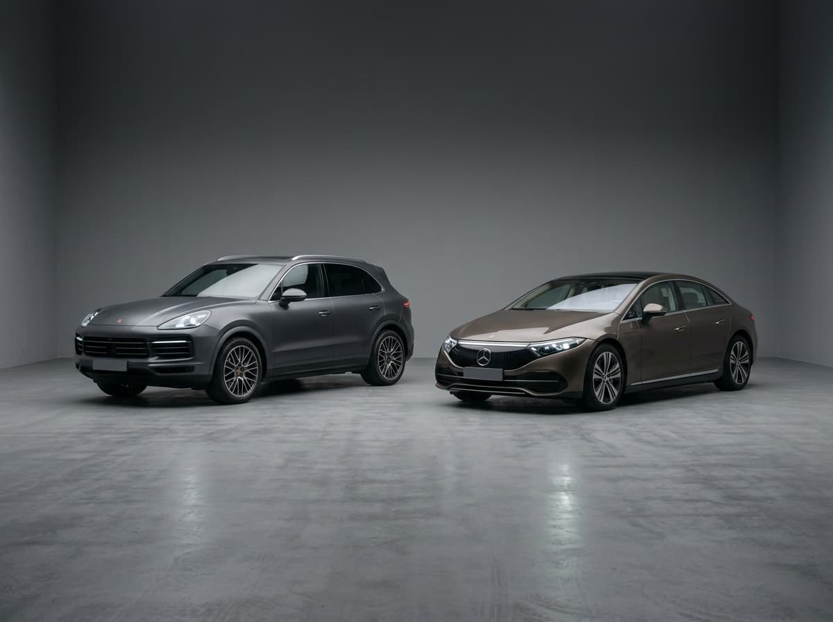 Editorial illustration of Belgian car insurer comparisons